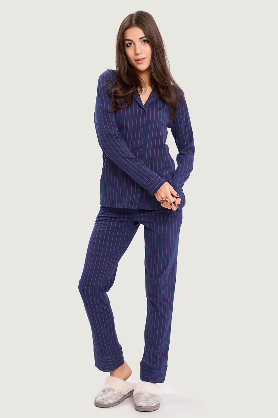 

комплект: блуза та штани Jadea (82642) 48(XL) різнокольорові кольору