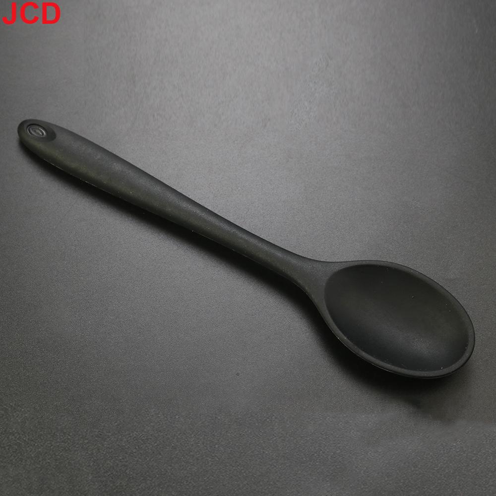 Silicone world Silicone Spoon Mixing Soup Spoons Kitchen Mixing Ladle Cooking Utensils Kitchenware Tool For Stirring and Serving