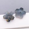 50 Multicolor Transparent Gradient Cherry Blossom Petal Charms for DIY Jewelry
