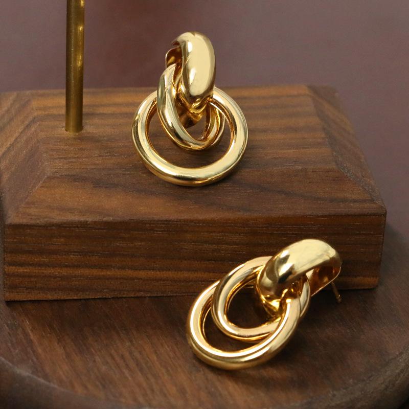 New Fashion Trend Unique Design Elegant Delicate Zircon Water Drop Earrings Women Jewelry Party Premium Gift Wholesale