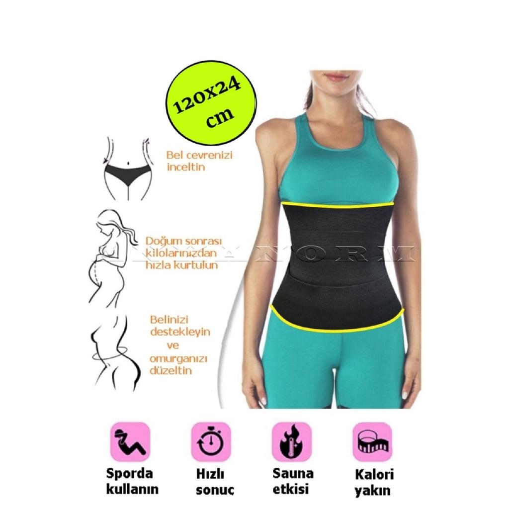 Belly Toning Corset Post Pregnancy Thermal Slimming Belt Slimming Corset (120x24cm)