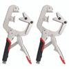 2pcs Carbon steel C Clamp Locking Pliers 270° Rotation Locking Welding Clamp Welding Clamps  Welding