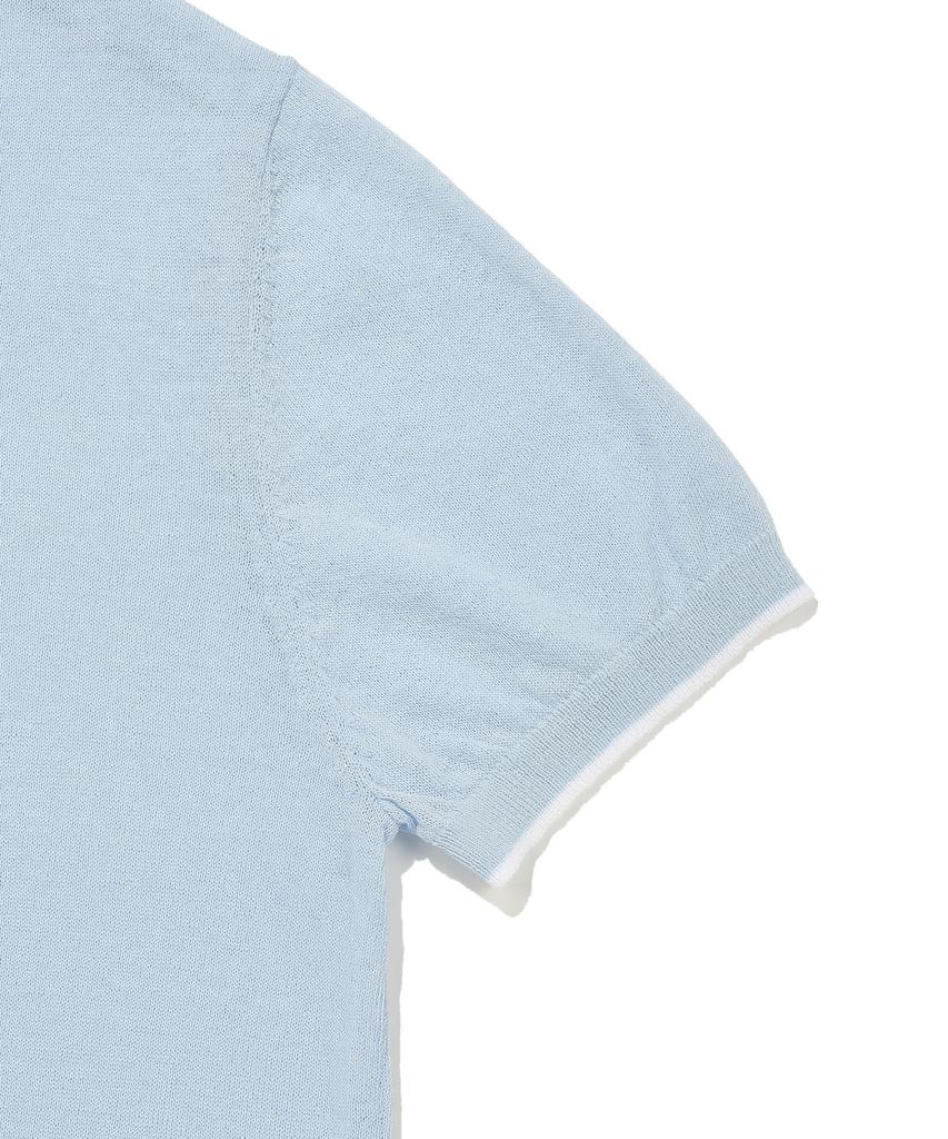 WACKY WILLY Women'S Cooling Lily Short Sleeve Knit Sky Blue