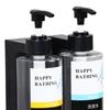 Soap Dispenser Multipurpose Portable Shampoo Dispenser Refillable Pump Bottle for Bathroom Washroom Farmhouse Hotel Fittings