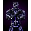 threezero Marvel Studios The Infinity Saga Black Panther Kinetic Energy Charged 1/12 Scale Articulated Figure ABS PVC POM Zinc Alloy Metal