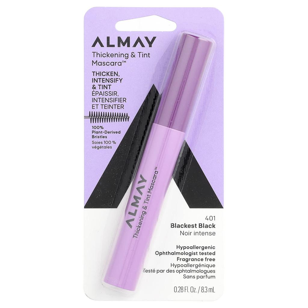 Almay Thickening & Tint Massara™, 401 Blackest Black, 8.3 Ml (0.28 Fl Oz)