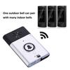 LED Indicator Outdoor-bell 2 Way Talk Interphone 200M Wireless Door Bell Smart Voice Intercom Rechargeable Home Security