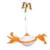 Electric Rotating Cat Toys Irregular Motion 2 Adjustable Speeds Electric Cat Teasing Toy 1500mAh