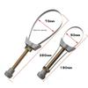 1 st Bil Auto Motorcykel Oljefilter Borttagningsverktyg Remnyckel Diameter Justerbar 60mm Till 120mm Toppkvalitet