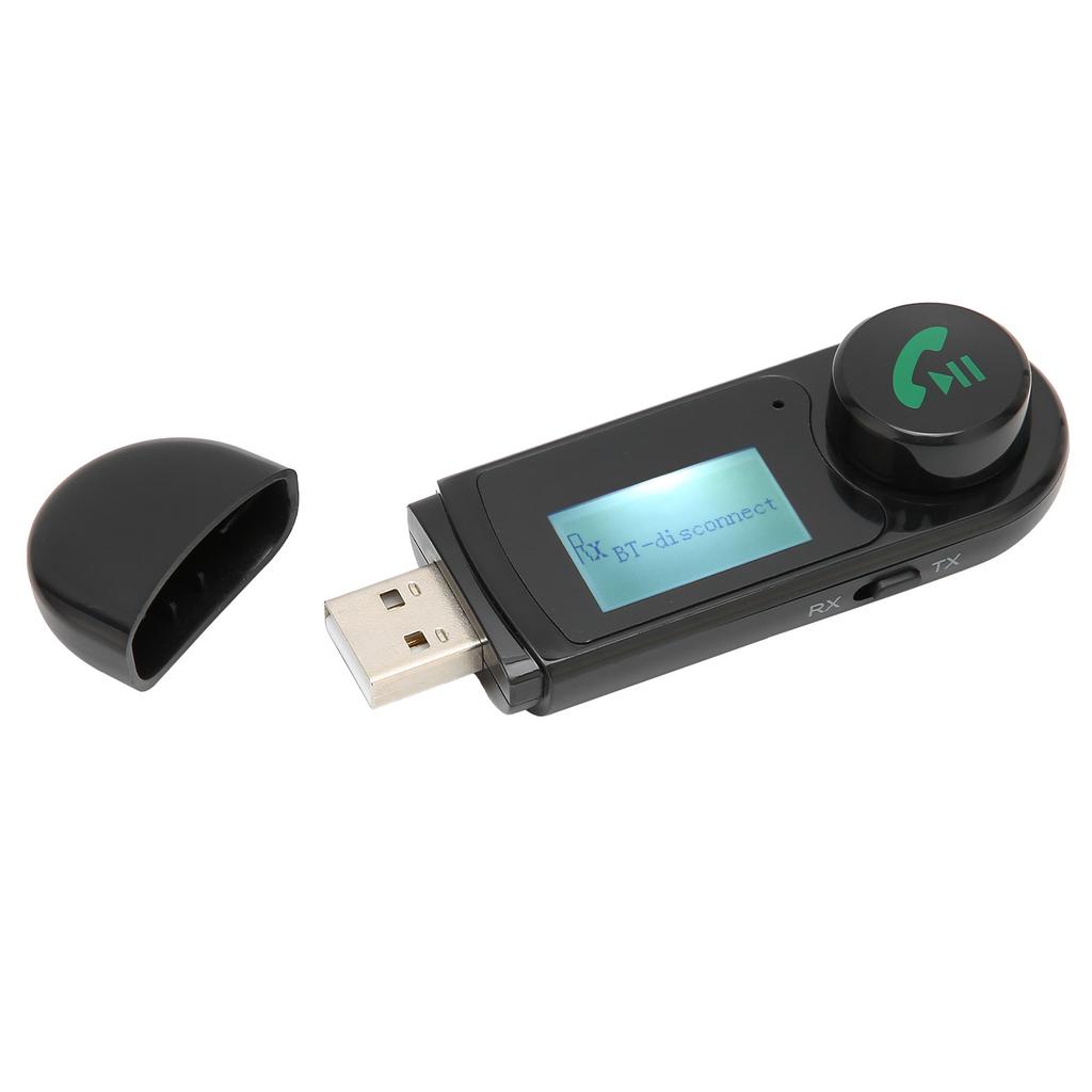USB Bluetooth 5.1 Adapter with LCD Screen 2 In 1 Bluetooth Receiver Transmitter for TV Computer Audio