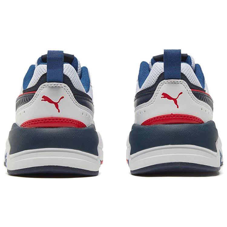 Puma X-Ray 2 Square White Peacoat Unisex Sneakers Limoges Red 373108-19