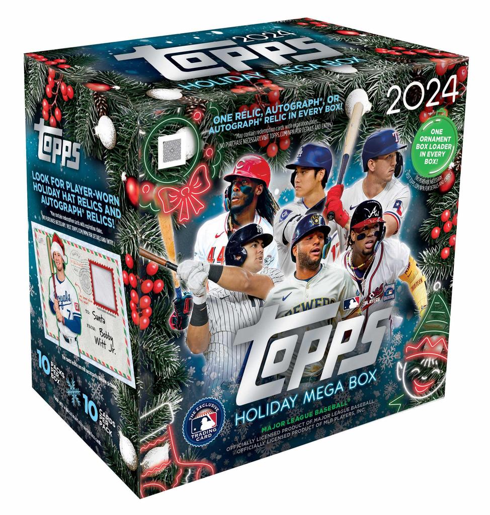 2024 Topps Baseball Holiday Mega Box