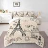 Feelyou Cartoon Car Kids Comforter Set Construction Bedding Set for Boys Toddler Decor Equipment Trucks Comforter Cartoon Car Excavator Trac