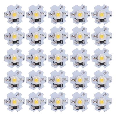 25Pz 5V Chip LED 200LM 3W LED ad Alta Potenza Per Lampade Per Apparecchi di Illuminazione Fai-da-Te Luce Naturale