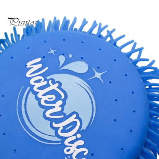 2 Pack Water Flying Discs Sponge Absorbent Enhance Parent-Child Bonding Water Toy Outdoor Beach Pool Flying Disc