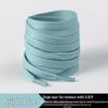 Flat Shoelaces for Canvas Sports & Skate Shoes, Casual Boots, Little White Shoes, Unisex Pure White Shoelaces