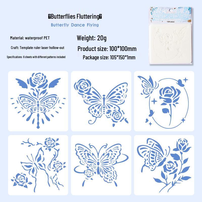 Hand-painted Forest Garden Oil Pastel Graffiti Template for Kids