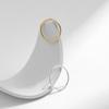 MODIAN Anillos Minimalistas Finos Apilables de Plata de Ley 925 Moda Clásico Color Dorado Joyería Fina Para Mujer Niña Regalos de Fiesta
