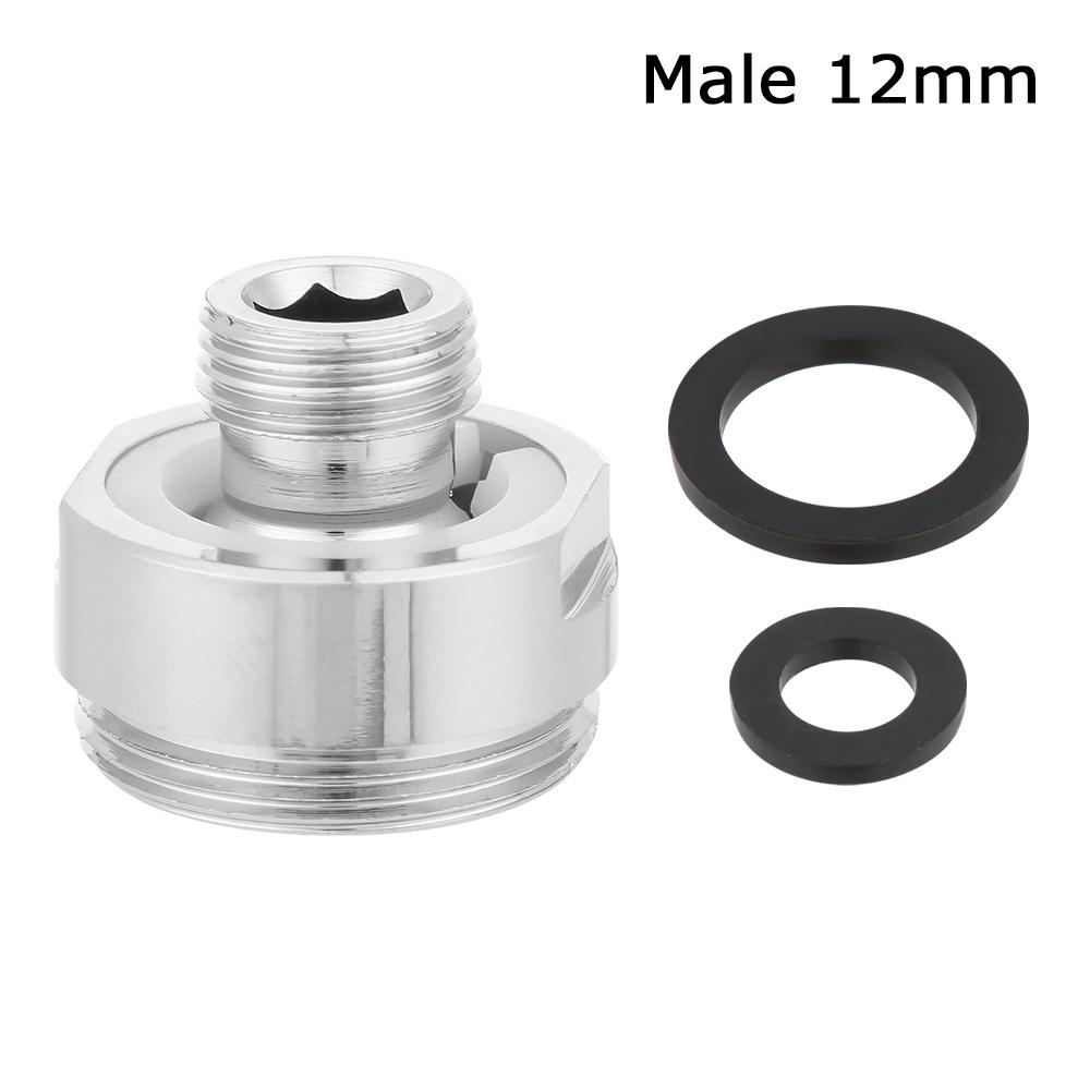 360 Degree Adjustable Brass Faucet Connector Swivel Aerator Adapter Water Purifier Accessories Connect Hose Faucet Fittings