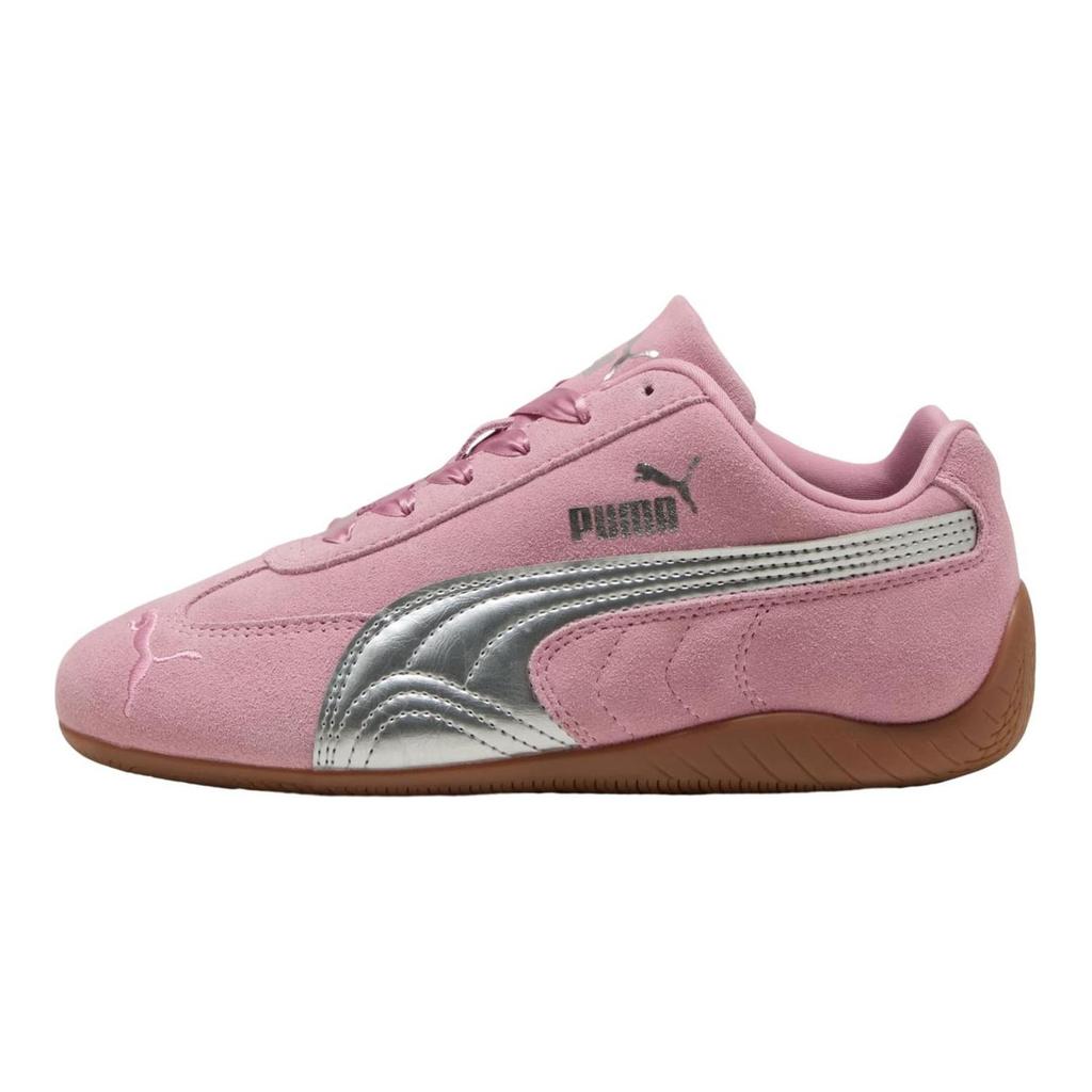 Puma Speedcat Big Kid Metallic Pack - Poised Pink Silver Kids Sneakers 404113-03