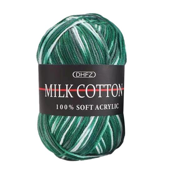 Gomitolo di Filato Multicolor 7,7 Iarde Filato in Fibra Acrilica Filato Colorato per Uso Artigianale per Lavorare a Maglia Uncinetto Maglioni Sciarpe Cappelli Bambole Artigianato Fai da Te