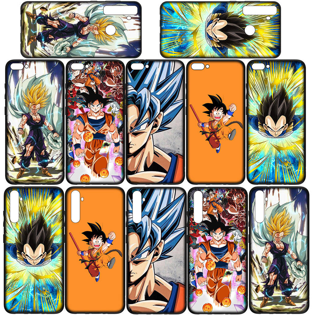 Phone Case for iPhone 17 15 16 Plus Xiaomi Poco X7 X6 F8 F7 M8 C85 C75 C71 Redmi Note 14 12 11 13 Pro Max A4 14C 13C 15C Gohan Dragon Son Gokus Ball Z