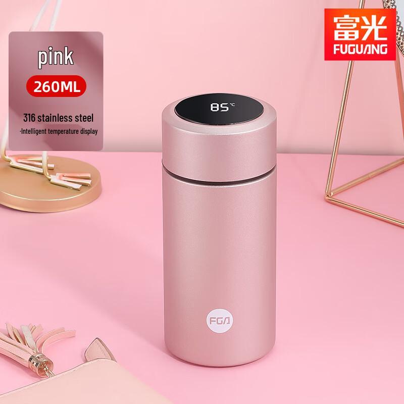 Fuguang Smart Temperature Display 316 Stainless Steel Vacuum Flask 260ml