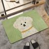 Creative Oil Painting Dog Carpet Entrance Bathroom Anti Slip Absorbent Mat Pet Eating Mat Floor Mat Home Decoration