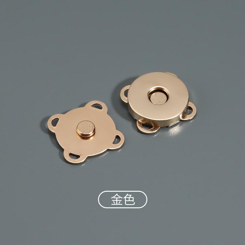 

Магнитная пряжка, сшитая вручную, с изображением цветка сливы, магнитная кнопка для багажа, прочная невидимая пряжка, прочная магнитная пряжка, сумка для аксессуаров, бесшовная скрытая пряжка 18mm gold