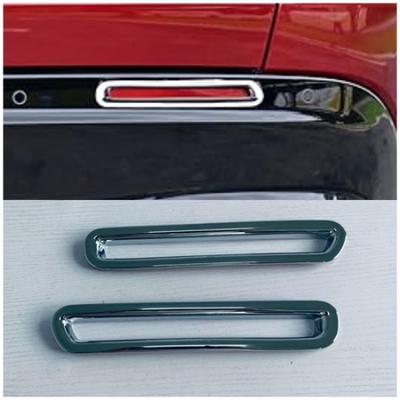 Chrome Rear Fog Light Lamp Frame Cover Trim For -2024 Honda HRV HR-V 2pcs