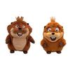 Hoppers King George Mabel Loaf Peluche Castoro Giocattolo Morbido Soffice Peluche Animale Carino Bambola Castoro Per Bambini Regalo di Compleanno Decorazione per la Casa