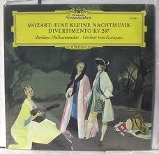 LP Record WOLFGANG AMADEUS MOZART - BERLIN PH - Eine Kleine Nachtmusik / Divertimen 139004 Deutsche Grammo 1966 UK Classical Used