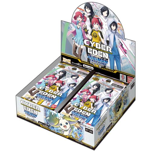 BANDAI Digimon Card Game Booster Pack CYBER EDEN [BT-22] (BOX) 24 Packs