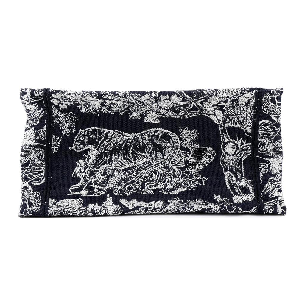 Dior Small DIOR Book Tote Bag Toile De Jouy Reverse Embroidery M1265ZRGO-M928
