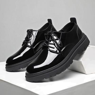 Heißer Verkauf Lässige Lederschuhe für Herren Schnürschuhe Oxford Schuhe Outdoor Büro Herren Formelle Kleiderschuhe Elegante Business Sneaker