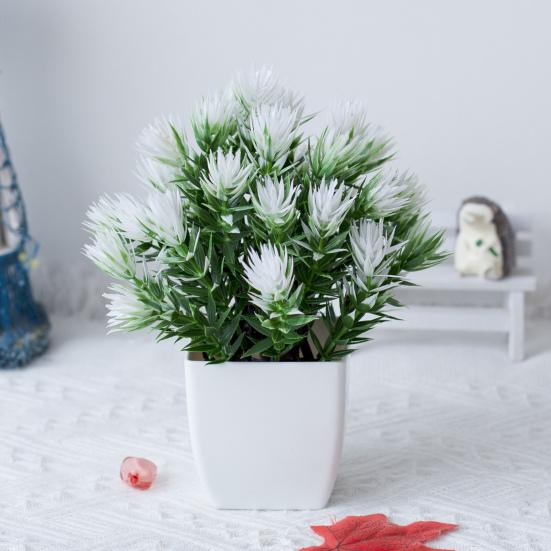 

Искусственное растение Бонсай Анти-выцветание Устойчивость к атмосферным воздействиям Простота в уходе Цветной Декоративный Многоцветный Стол Центральный элемент Горшечное Искусственное Растение