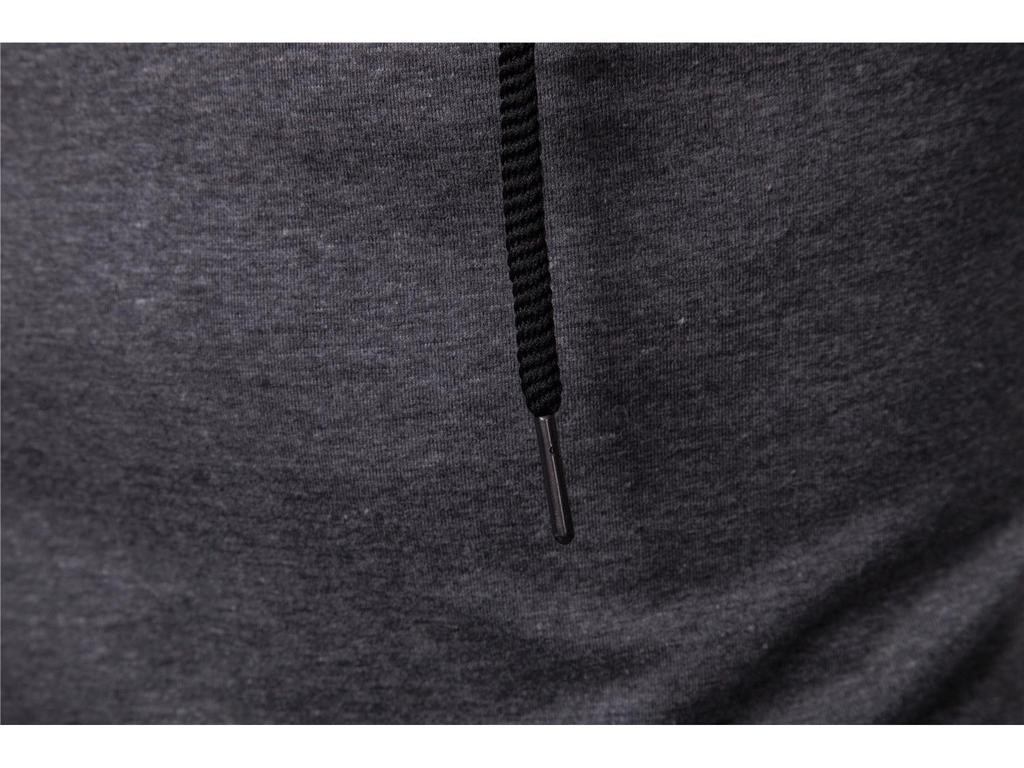 Men's Winter 2021 Skull Print Hoodie with High Collar and Long Sleeves