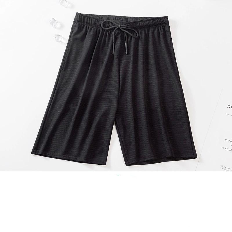 

Men s Sports Shorts Fast Slow Run Breathable Quick-Dry Mesh Shorts Gym Fitnesssolid Color Polyester Casualwear S
