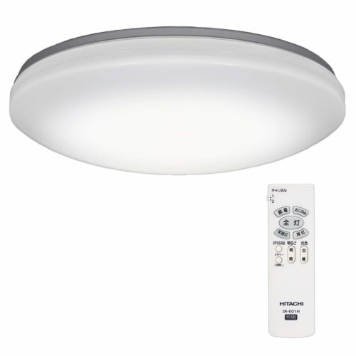 

Hitachi LED ceiling [Simple dimming/color toning] ~6 tatami For replacing fluorescent lights. Spreads the light and brightens the room Daylight color