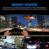 1080P Driving Recorder Car Dash Cam With 170 Degree Front Rear And Interior Cameras For Enhanced Safety And Security