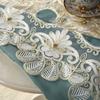 Flower Elegant Hollow Out Table Dinning Cloth Table Flag Cover Wedding Tablecloth Rectangle Luxury Embroidery Lace Table Cover