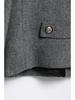 ZARZ Wool Blend Coat & Pleated Skirt Set with Button Details - European & American Style, Women's Fashion