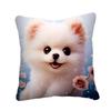 Cute Cat Pillow Pillow Sofa Cushion Bedside Cushion Office Waist Support Back Cushion Waist Car Cushion Cover