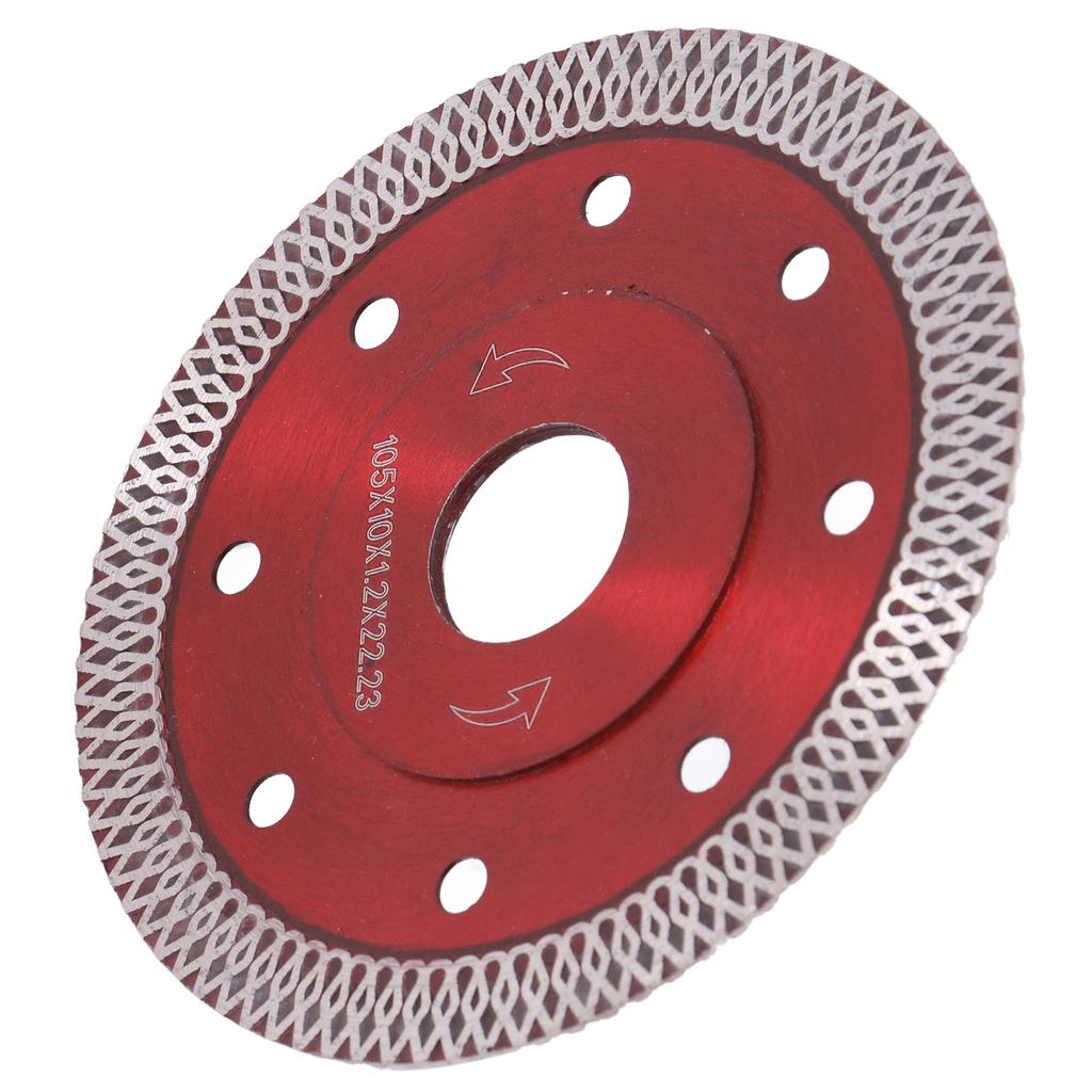 Diamond Saw Blade Cutting Porcelain Tile Ceramic Granite Marble Brick Grinding Polishing 4in Red