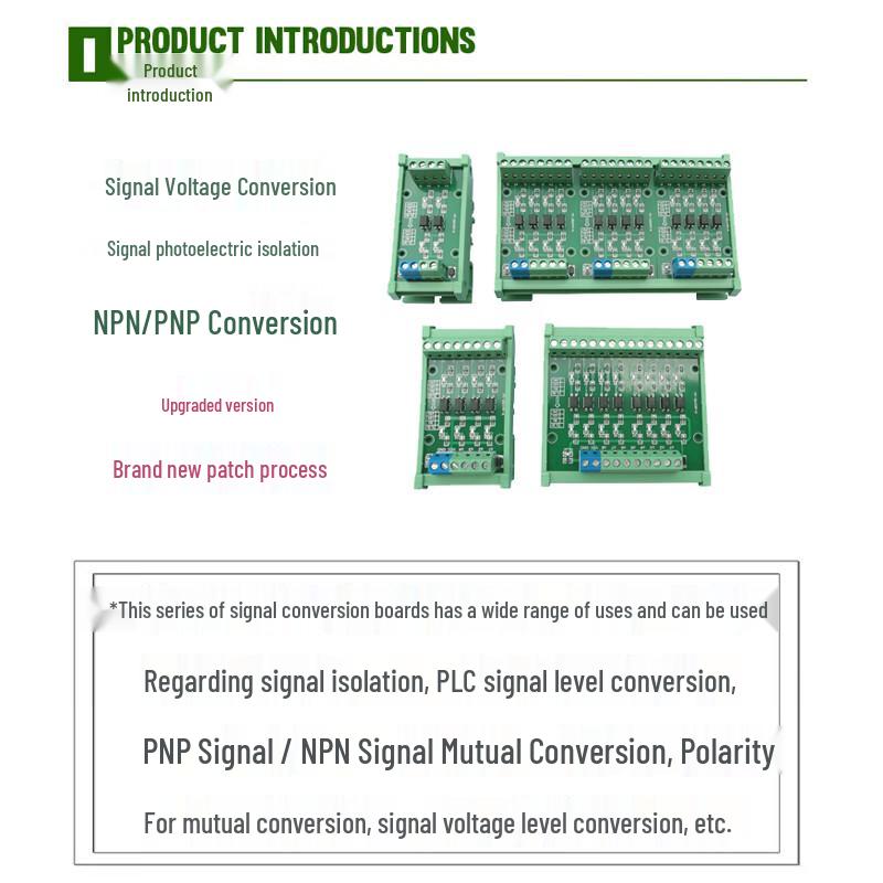 FUWEISHENG Photoelectric Isolation Optocoupler Voltage Level Converter Board