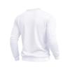 Men's Trendy Round Neck Sweatshirt With Small Puppy Print, Valentine's Day Or New Year Gift.
