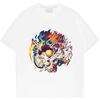 O-Neck T-shirt Loose Oversized Shirt Retro Rapper Tees Graphic Cotton T Shirt Fashion Style Unisex Clothes Custom