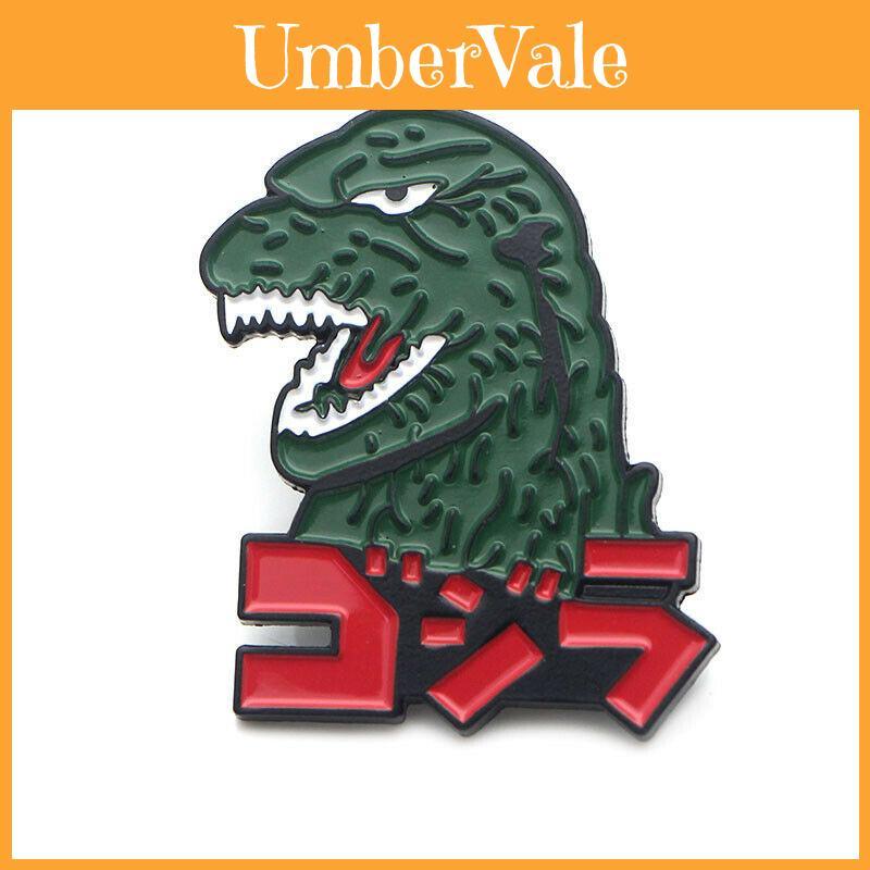 Squisiti Spille Smaltate Mostri di Godzilla Anime Cosplay Spilla Metallica Per Zaino Borse Cappelli