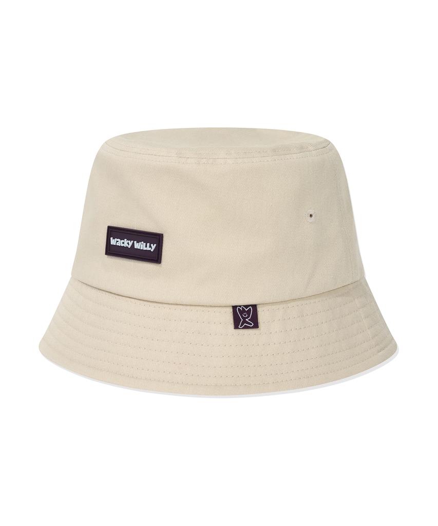 WACKY WILLY Basic Bucket Hat Beige