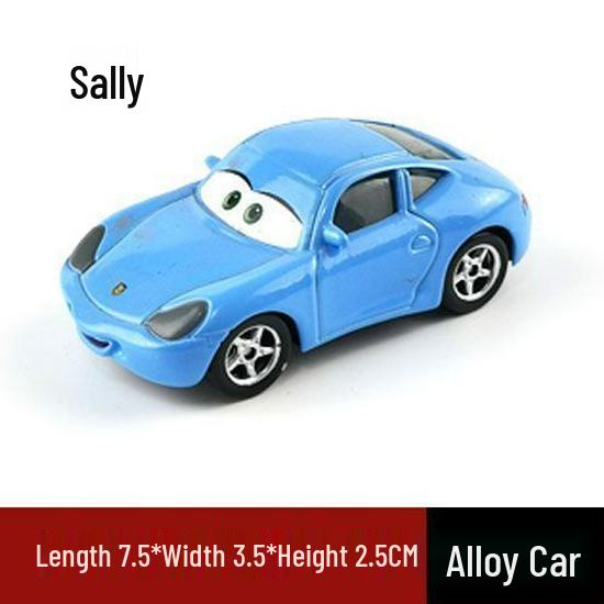 Authentic Alloy Car Set: Lightning McQueen, Mater & King - Road Rage Toys Collection for Kids